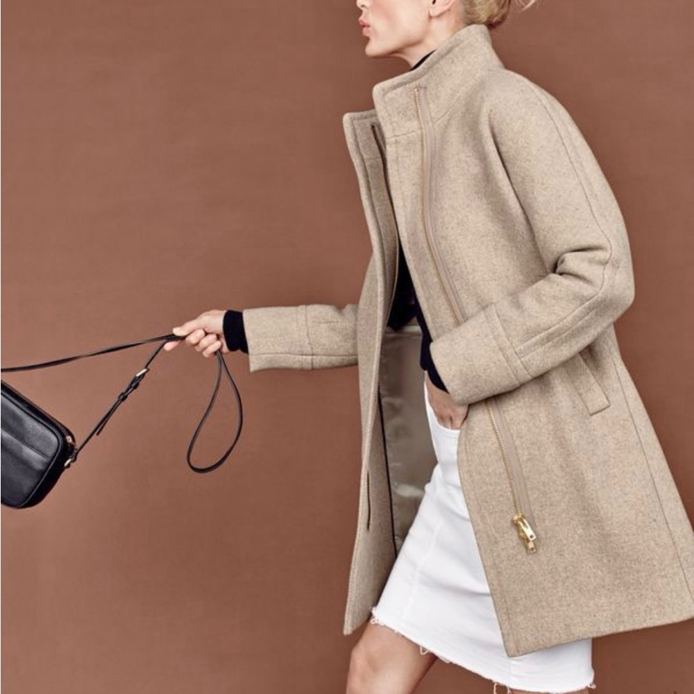 J. Crew stadium cloth coat by Nello Gori